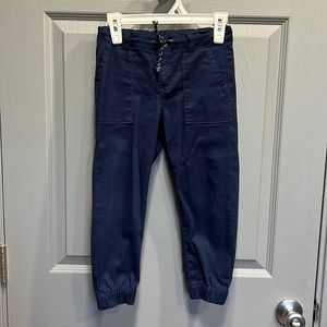 Janie and Jack Boys Navy Pants - Size 5